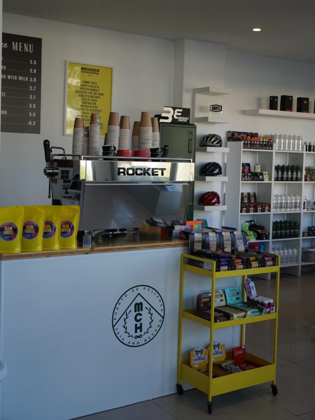 Let’s share cycling the cycling love!See you for a coffee in our Club House Puerto de Pollença.