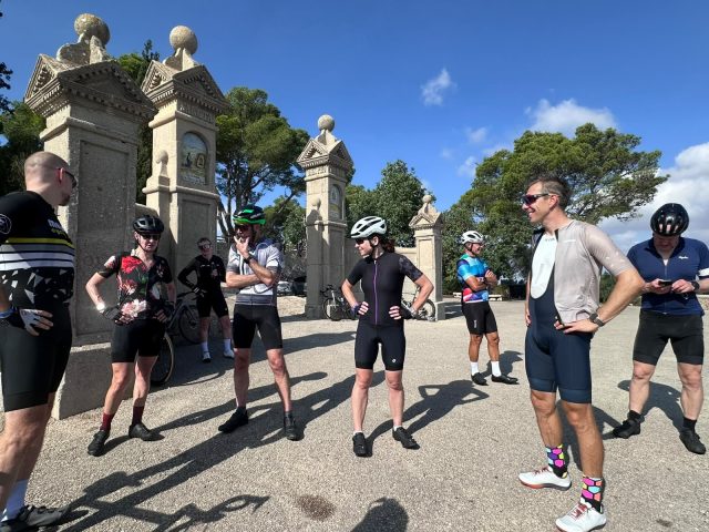 When cyclist gather, a conversation starts and a natural bond begins from the shared passion and love of bikes.No better places for these moments to begin.#mallorca