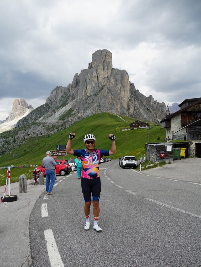 Day 2
Passo Giau - 90km, 2600m climbingA day of grit and determination with 2 x 10km climbs and with many Giro d’Italia moments. There was pre ride nerves but wow the group just kept their heads up and the pedals down and made some stories to last a life time.#dolomites