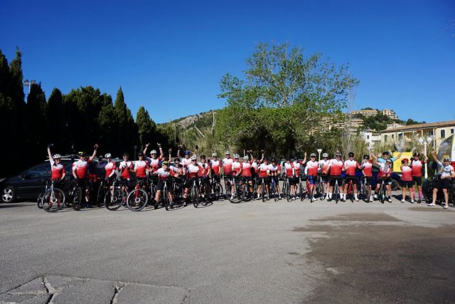 Bringing the energy and enthusiasm with some fantastic maple syrup we welcome @aerobicpower from Canada for some warm weather training and lots of miles.What a week ahead in cycling paradise!